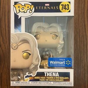 #743 Funko Pop Eternals Thena Gold